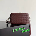 BV 25 Small Intrecciato Camera Bag 24.5cm Barolo  Cowhide HW