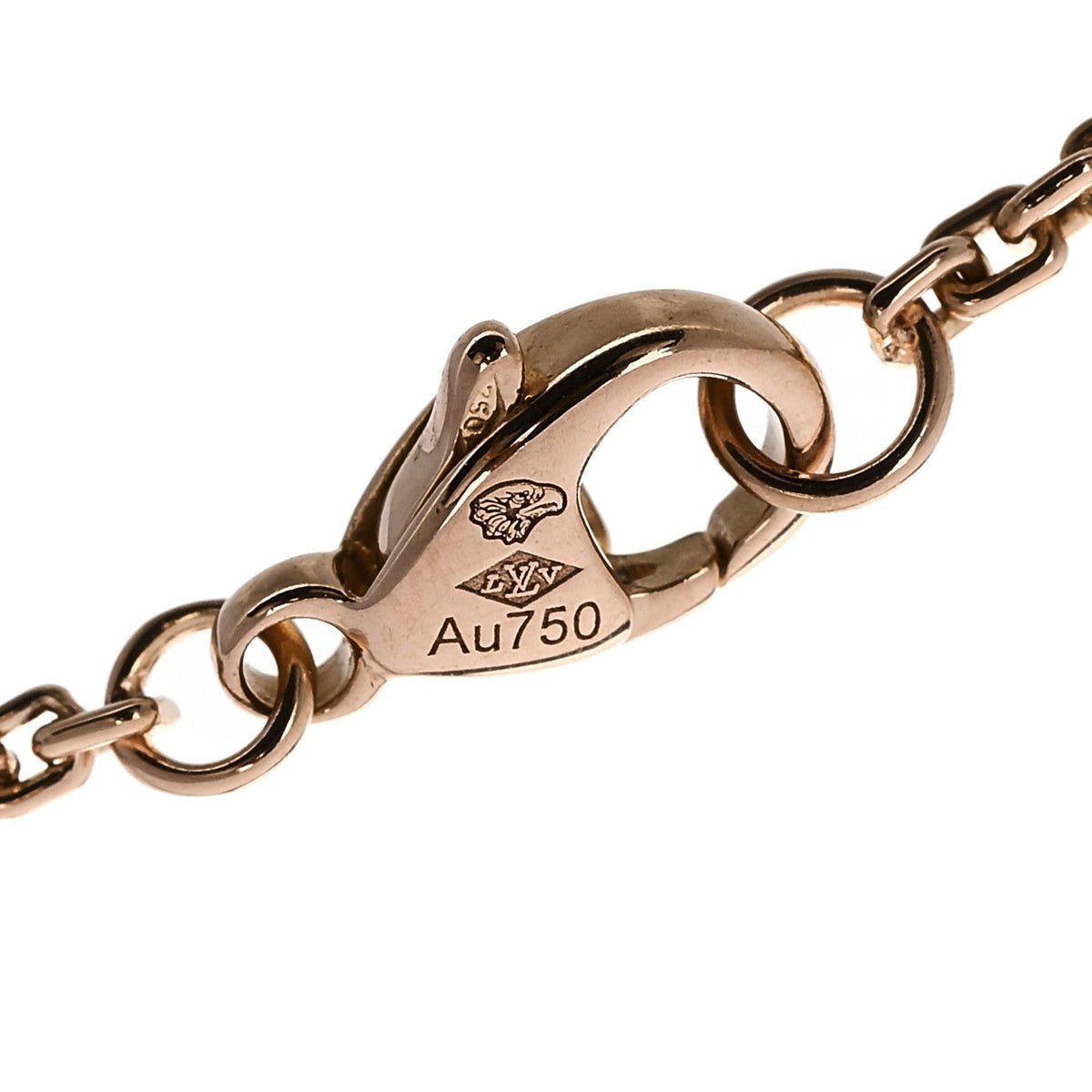 18K Pink Gold Diamond Idylle Blossom LV Bracelet