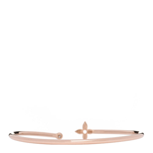 18K Pink Gold Diamond Idylle Blossom Twist Bracelet