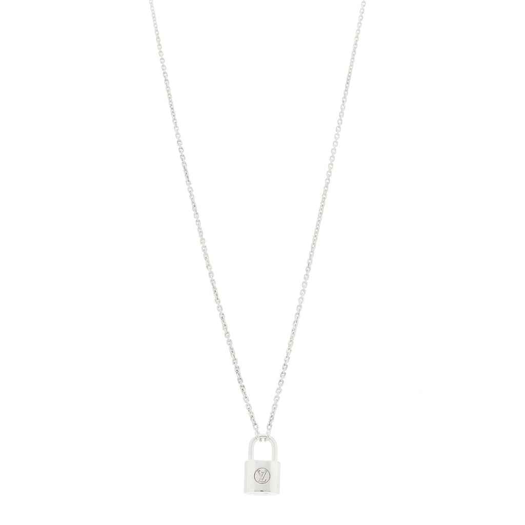 Sterling Silver Lockit Necklace