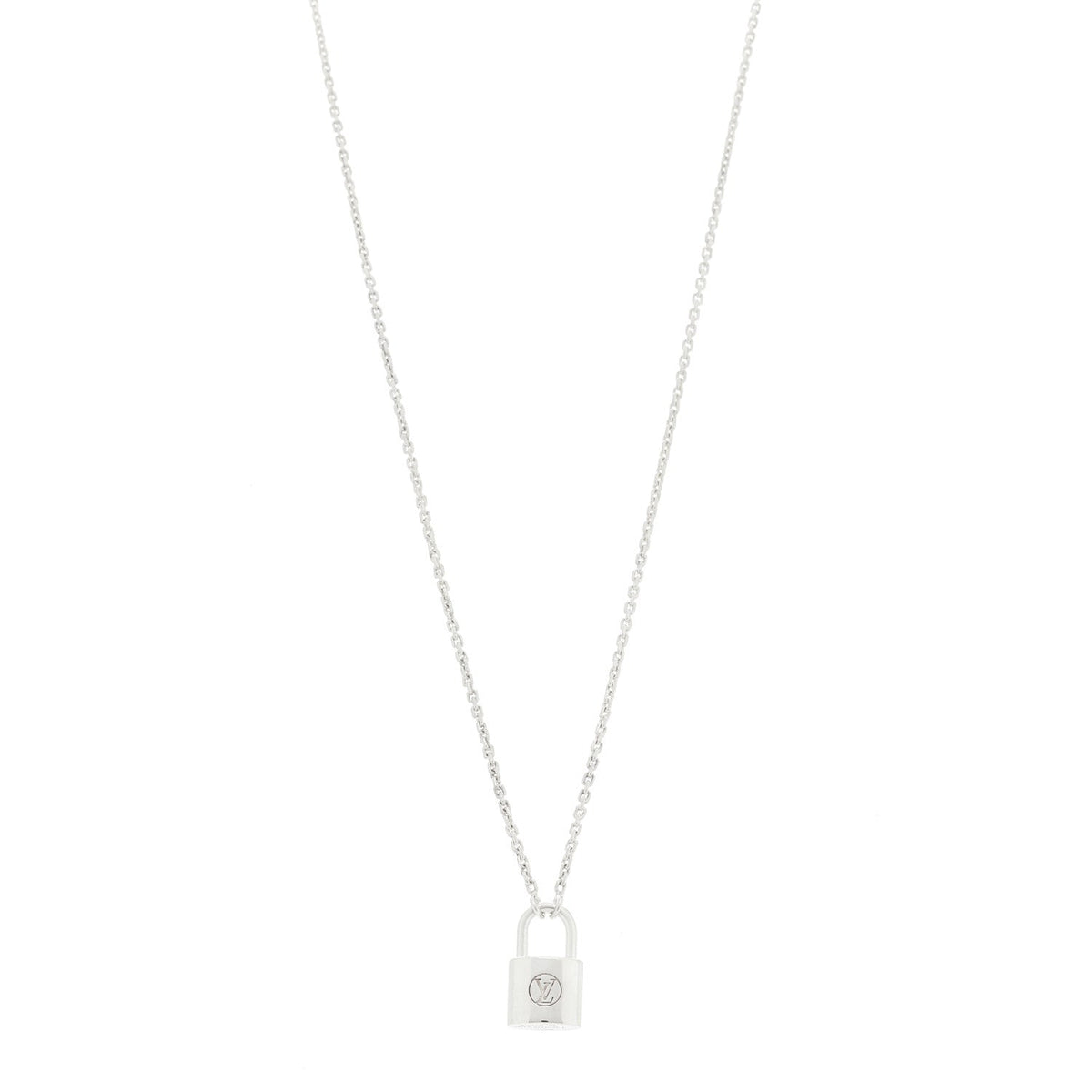 Sterling Silver Lockit Necklace