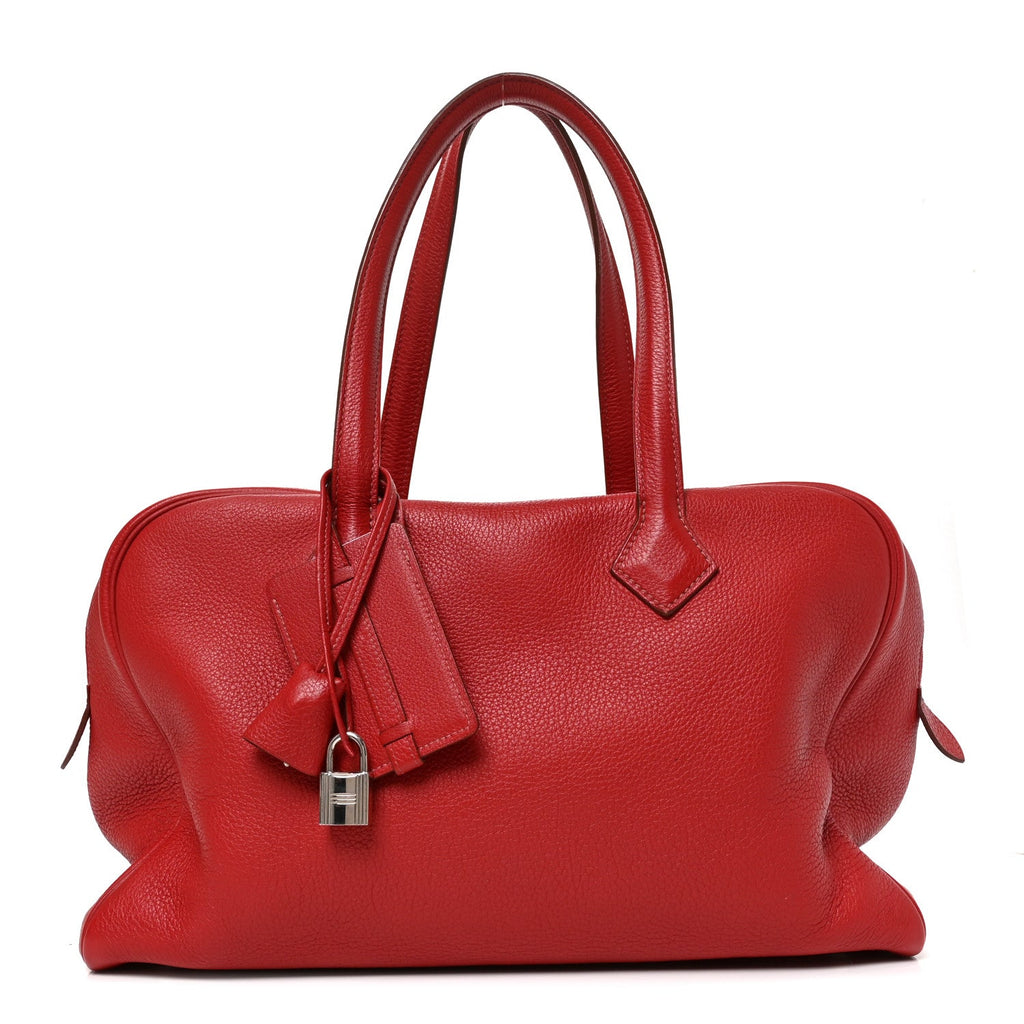Taurillon Clemence Victoria 35 Rouge Garance