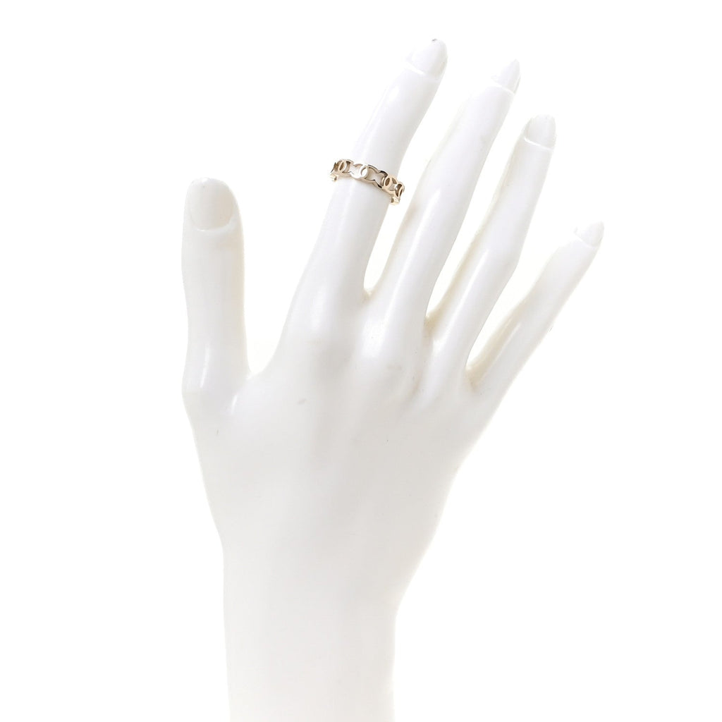 Metal CC Ring 53 6.25 Gold