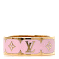 Enamel Nanogram Ring L 56 7.5 Pink