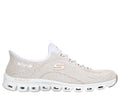 Skechers Slip-ins: Glide-Step - Copper Bloom, WHITE / ROSE GOLD