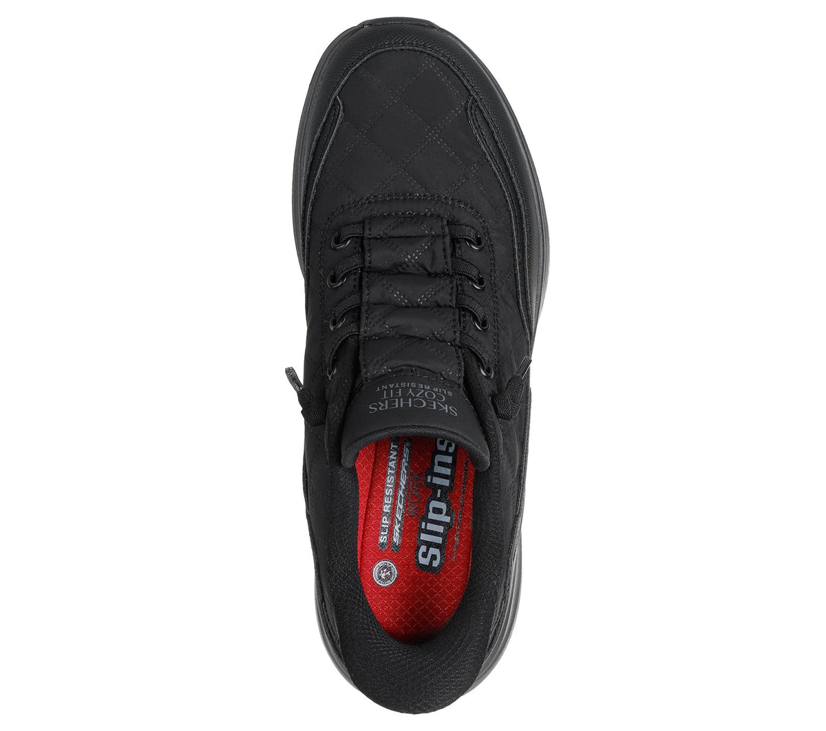 Skechers Slip-ins Work Slip-Resistant: Contour Foam - Cozy Fit