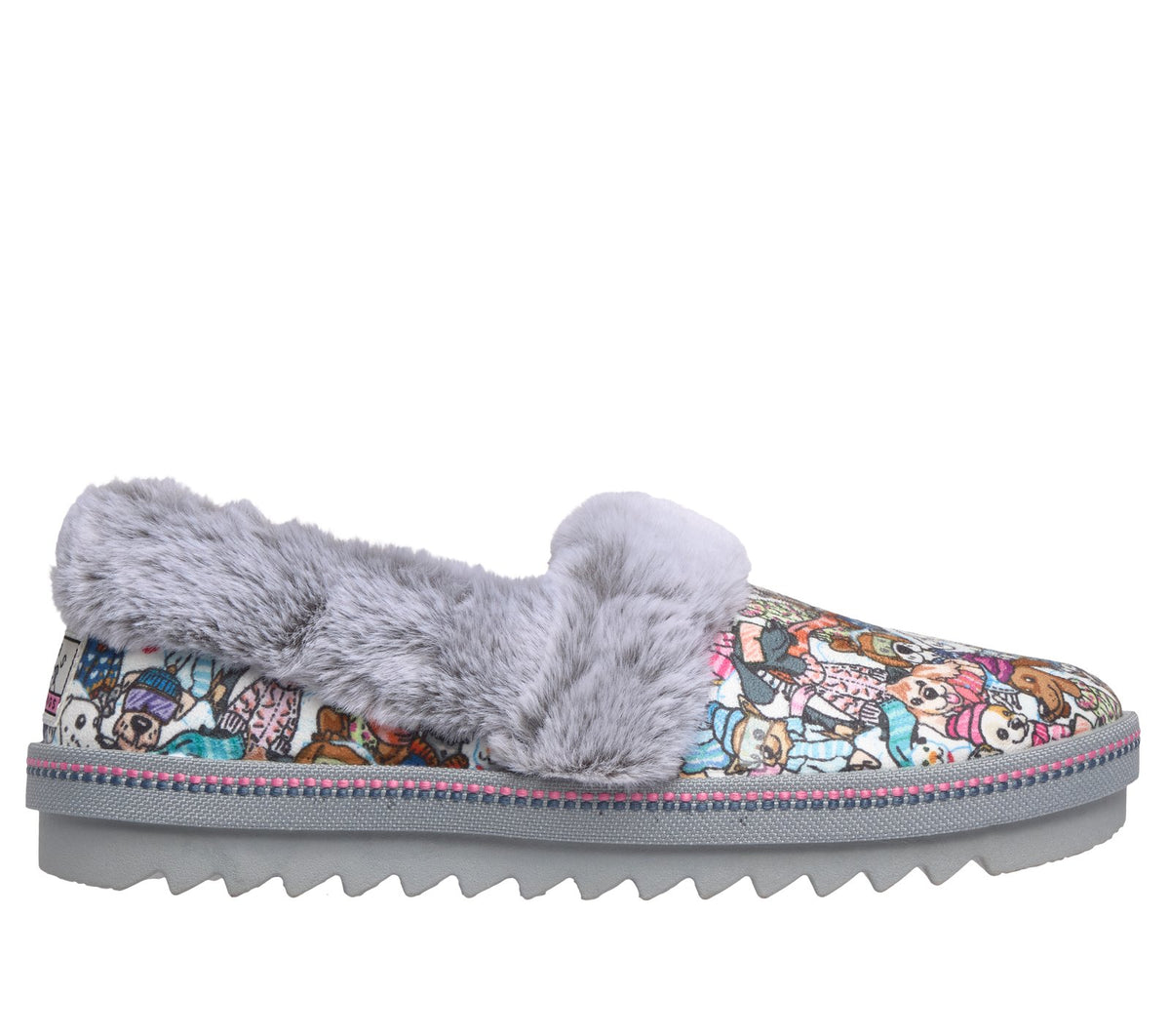 BOBS Cozy Kiss - Bundled Bark, GRAY / MULTI