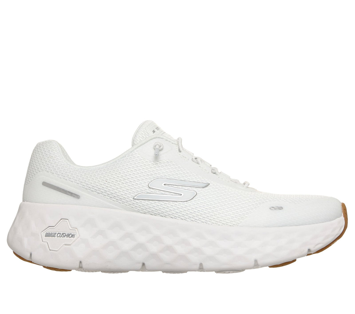 GO WALK Max Cushioning Flex, WHITE / SILVER