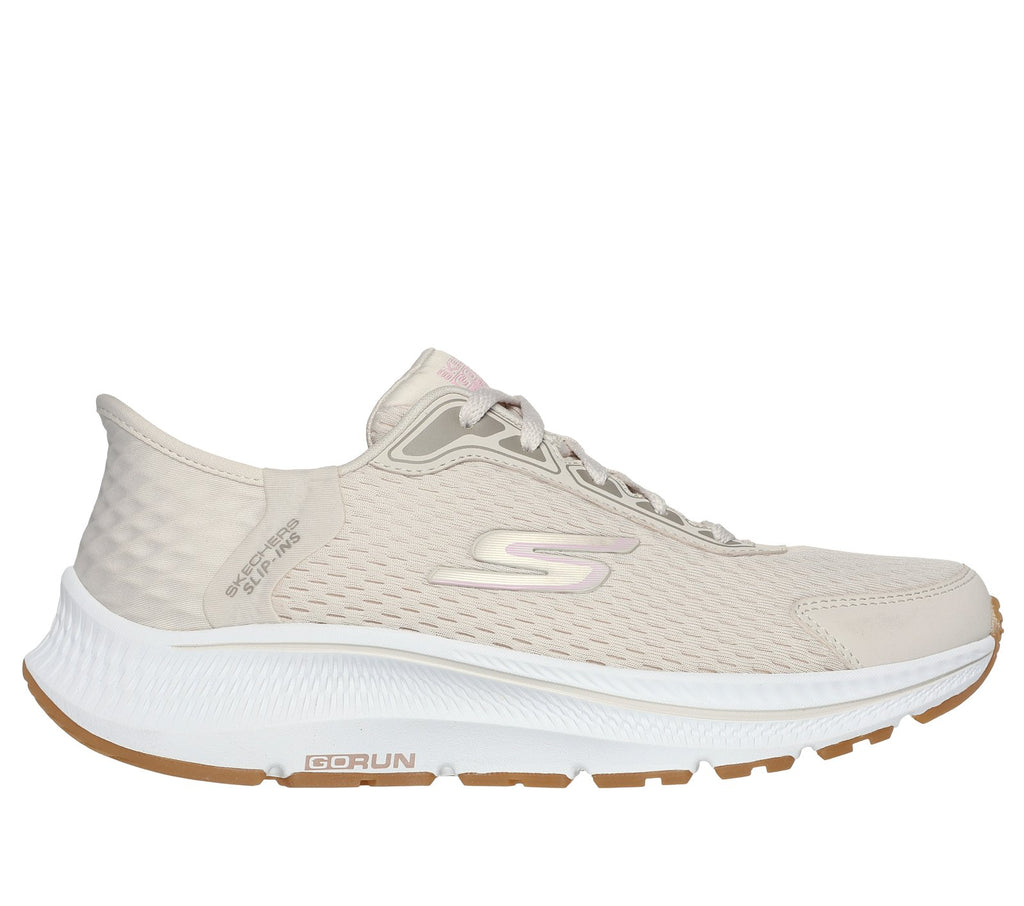 Skechers Slip-ins: GO RUN Consistent 2.0 - Endure, NATURAL / PINK