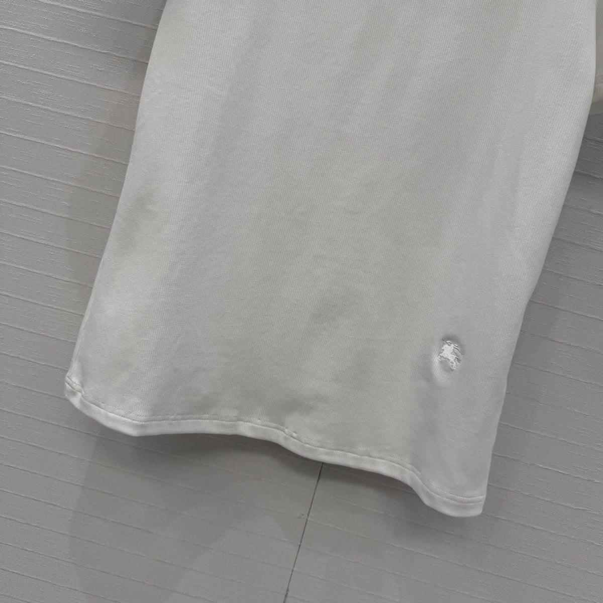 Burberry Short-sleeved T-shirt White in Polyester 376658