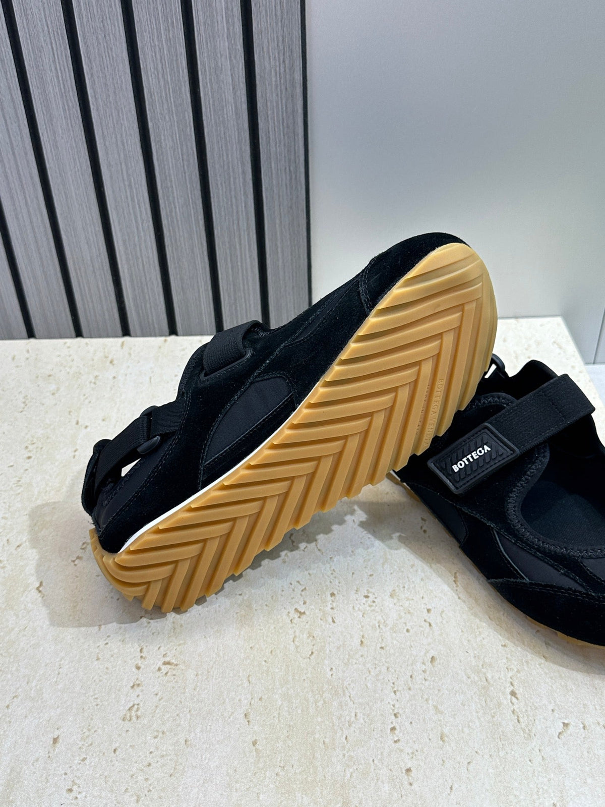 BV 26s Orbit Flash Mary Jane Black Suede 8873254