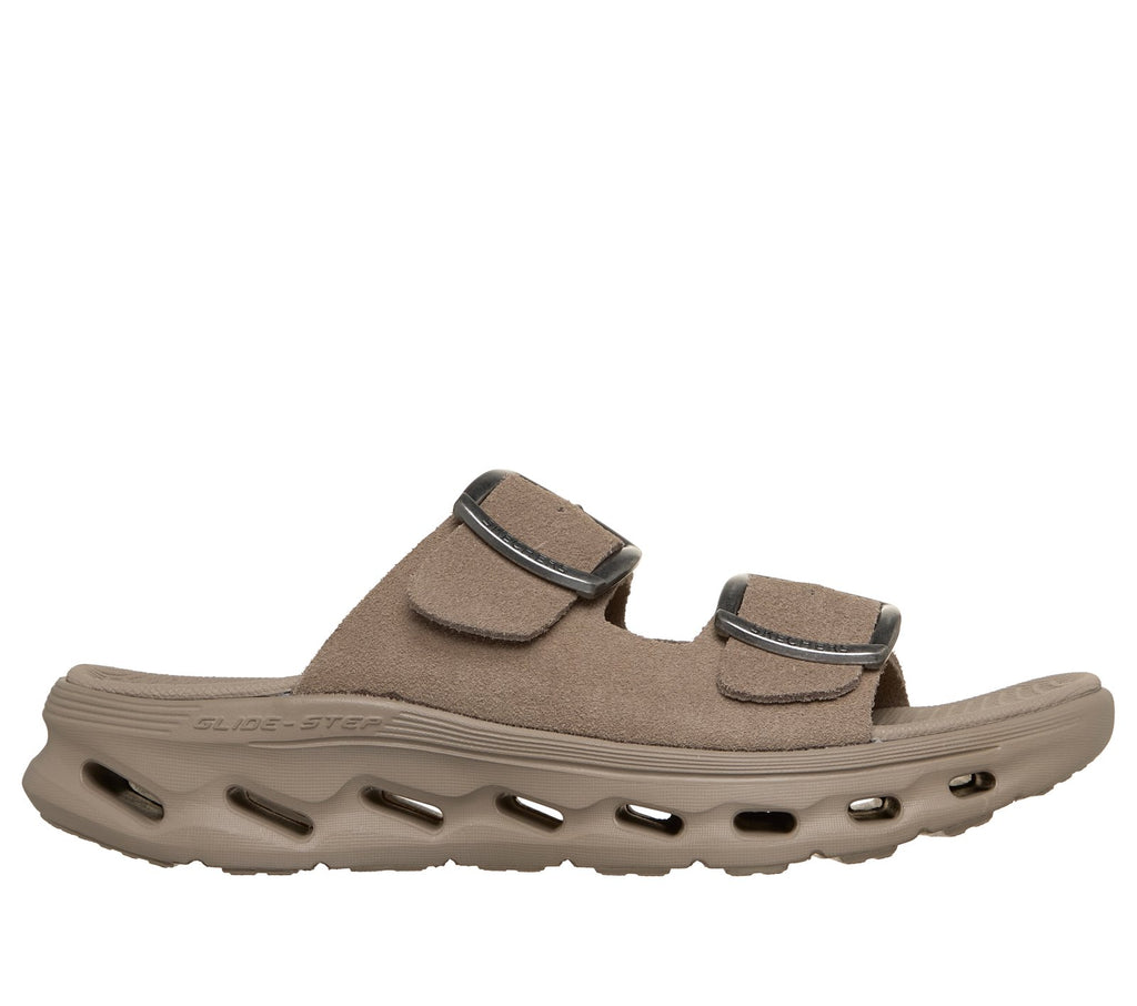 GO WALK Glide-Step 2.0 Sandal - Macy, TAUPE