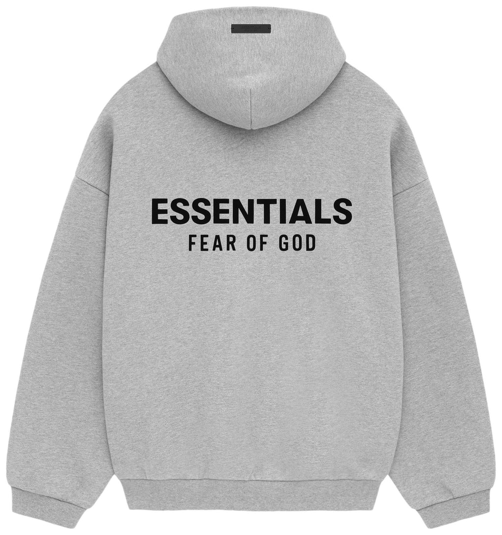 Fear of God Essentials Fleece Hoodie II 'Light Heather Grey'