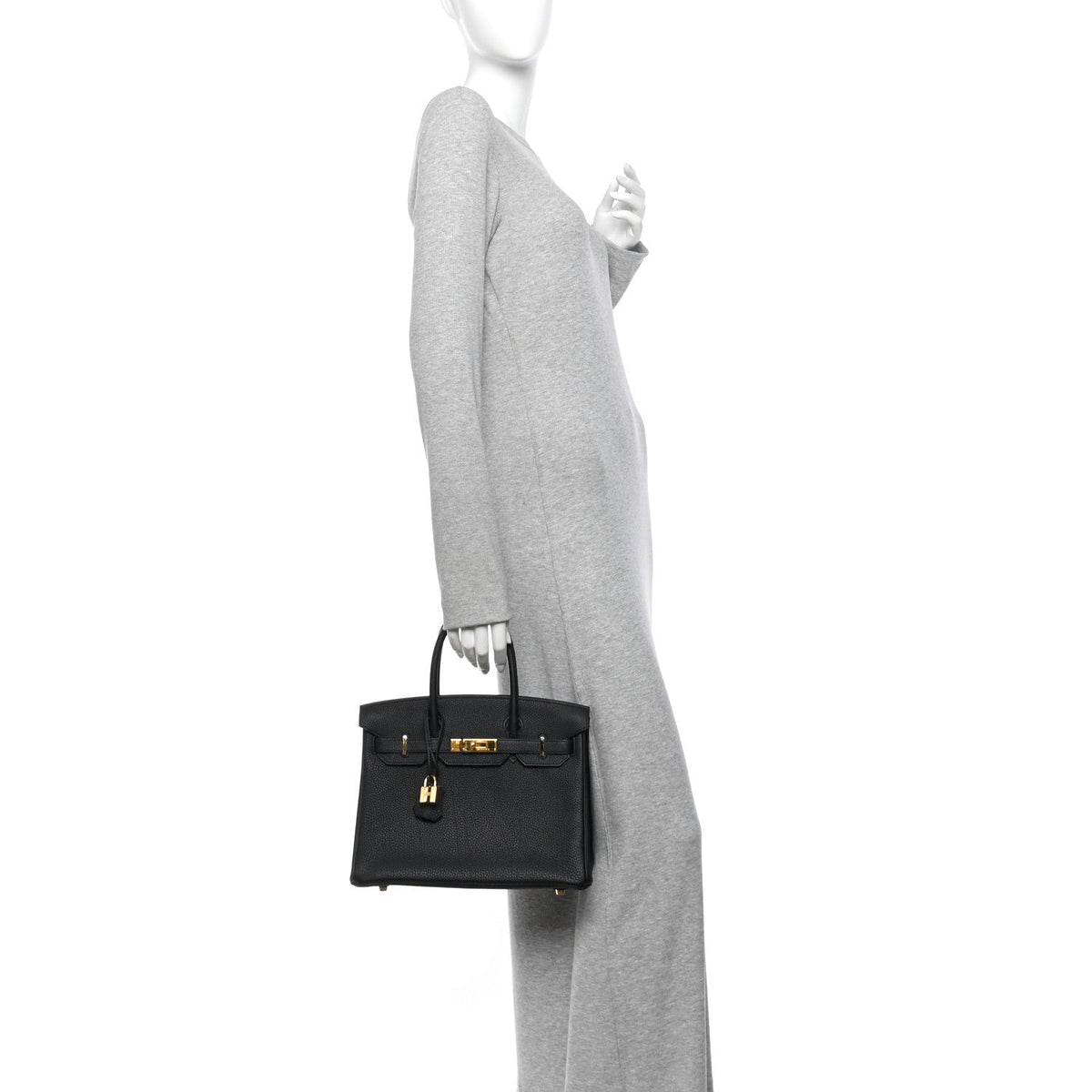 Togo Birkin 30 Black