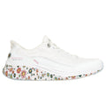 Skechers Slip-ins: Contour Foam - Cozy Fit Daisy Doodle, WHITE / MULTI