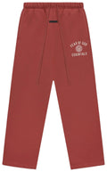 Fear of God Essentials Fleece Relaxed Sweatpants 'Crimson'