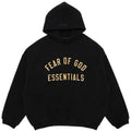 Fear of God Essentials Fleece Hoodie 'Black'