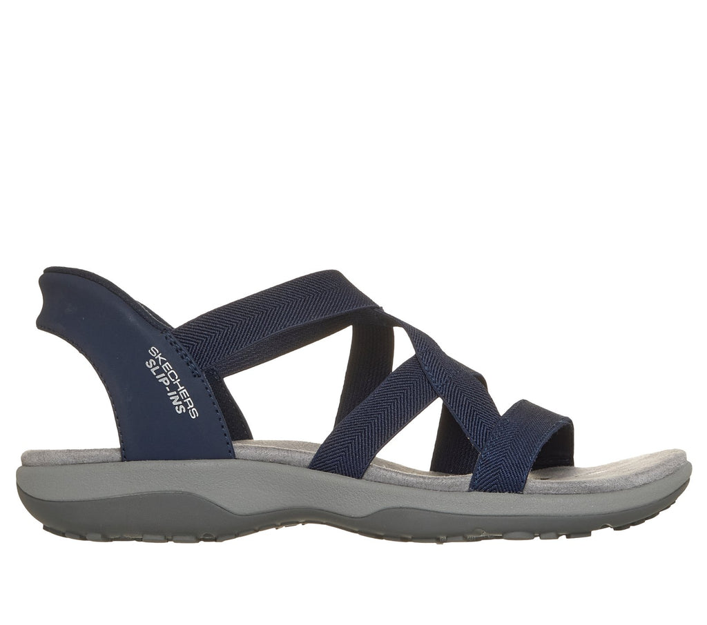 Skechers Slip-ins: Reggae Slim - Stretch Flex, NAVY
