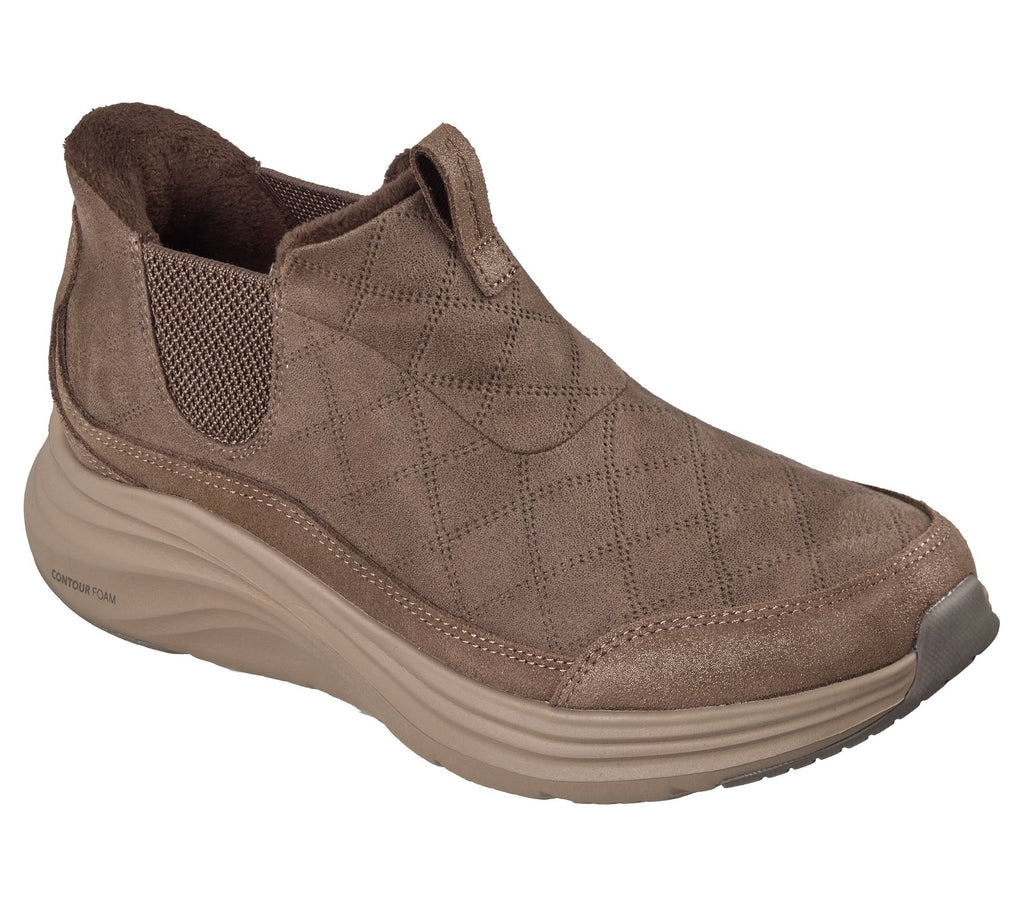 Skechers Slip-ins Relaxed Fit: Contour Foam Boot - Cozy Fit Dash