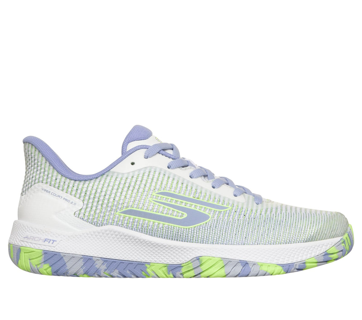 Viper Court Pro 2.0, WHITE / PERIWINKLE
