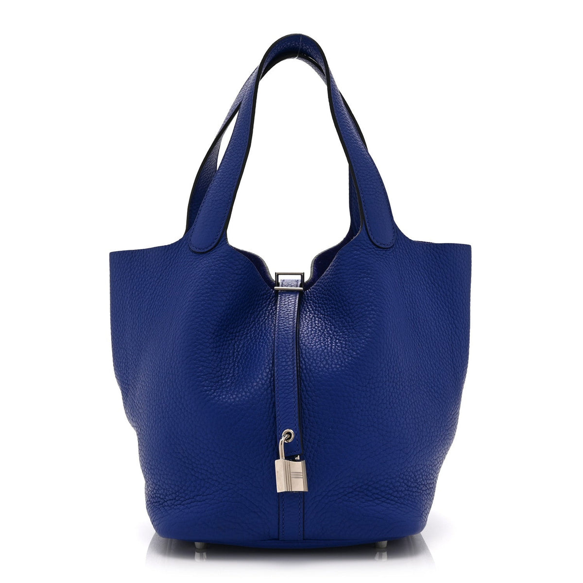 Taurillon Clemence Picotin Lock 22 MM Bleu Electrique