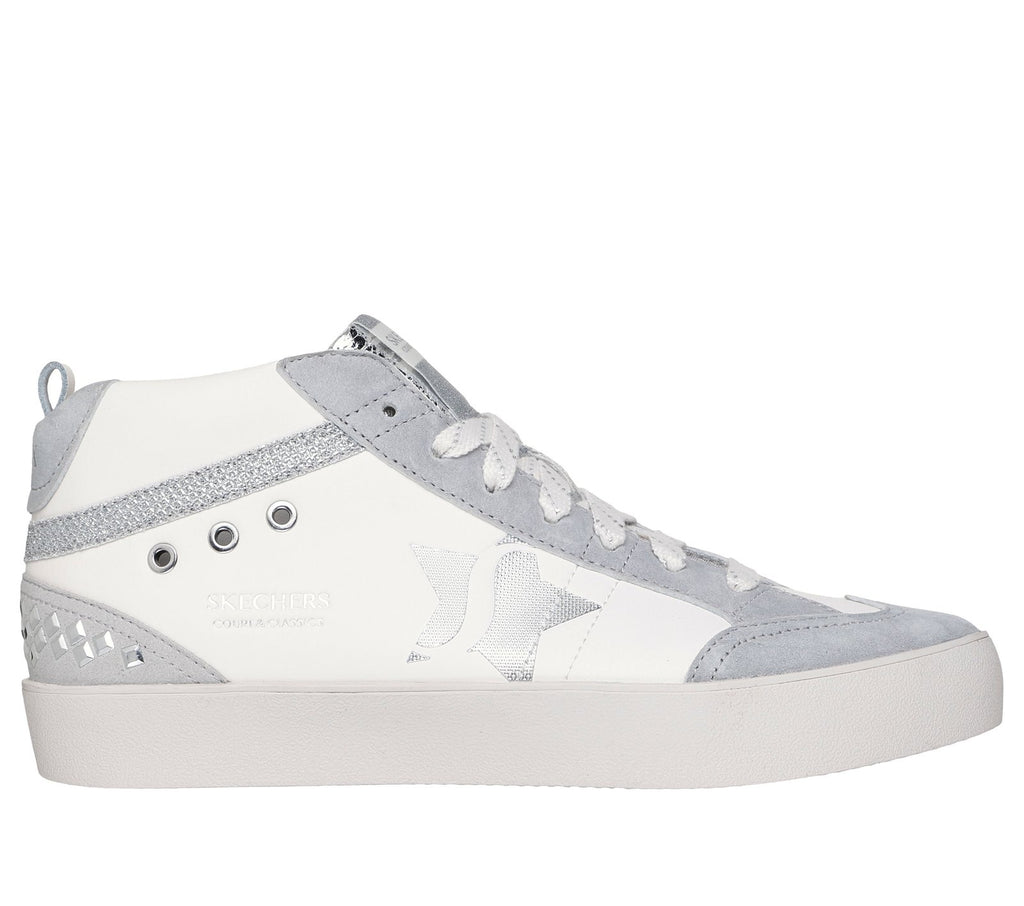 Strand Star - Studded Step, WHITE / SILVER