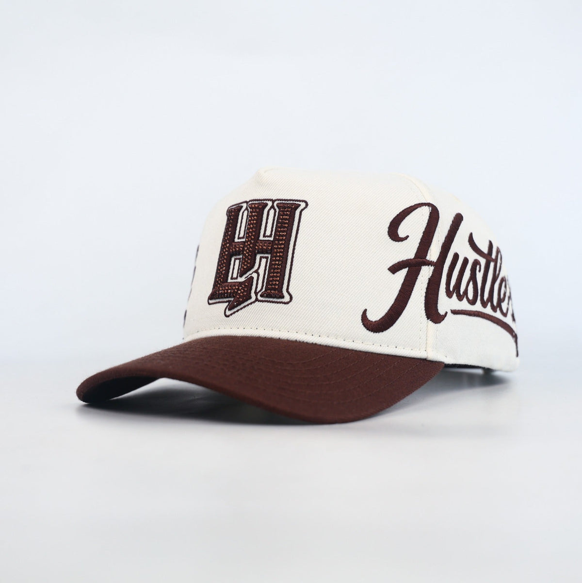 LH Hat Cream Brown