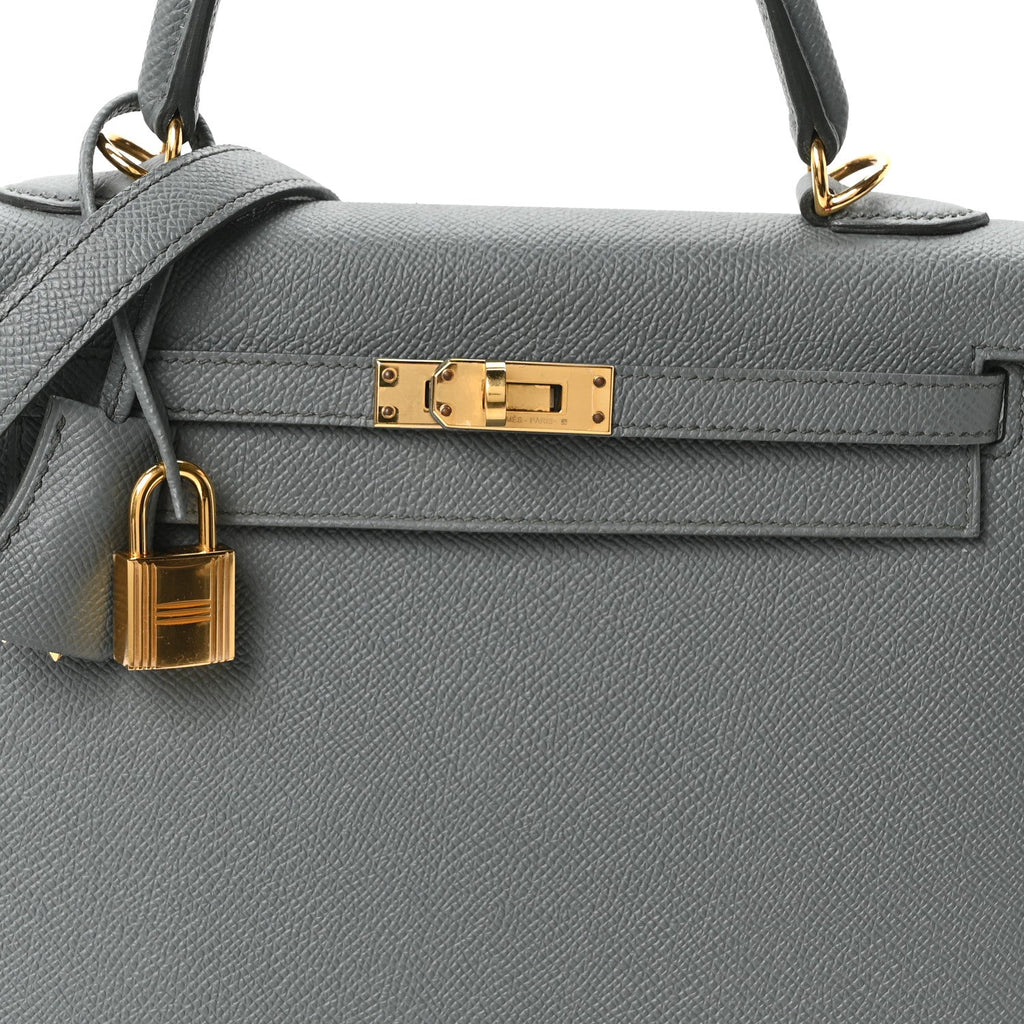 Epsom Kelly Sellier 25 Vert Amande