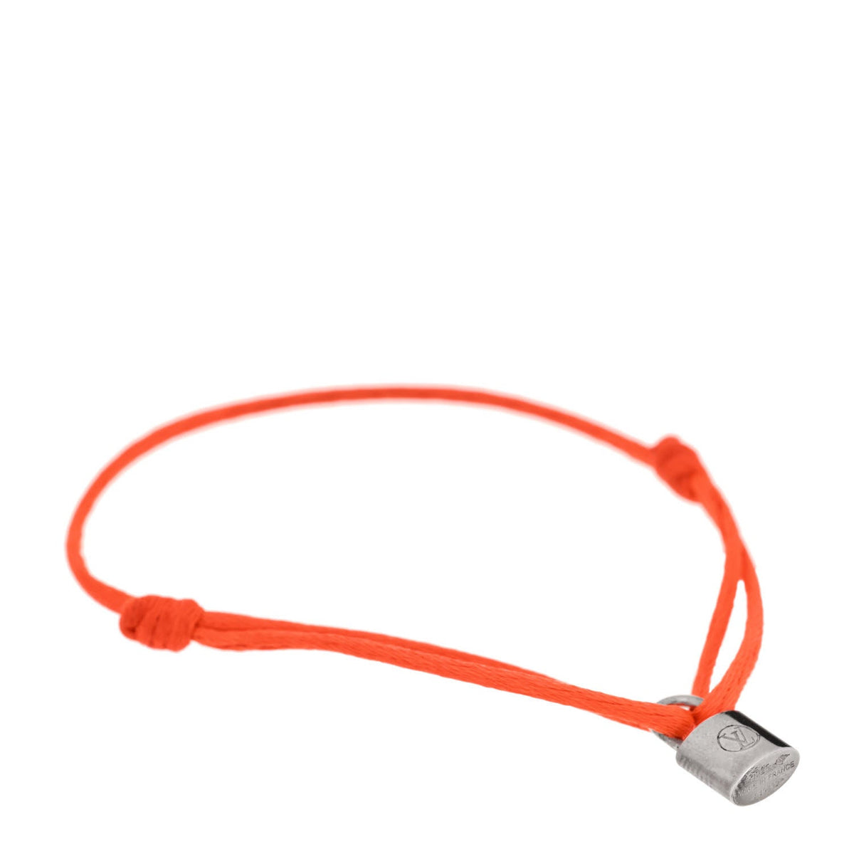 X UNICEF Sterling Silver Lockit Bracelet Orange