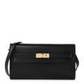 Chevre Chamkila Kelly Wallet To Go Black