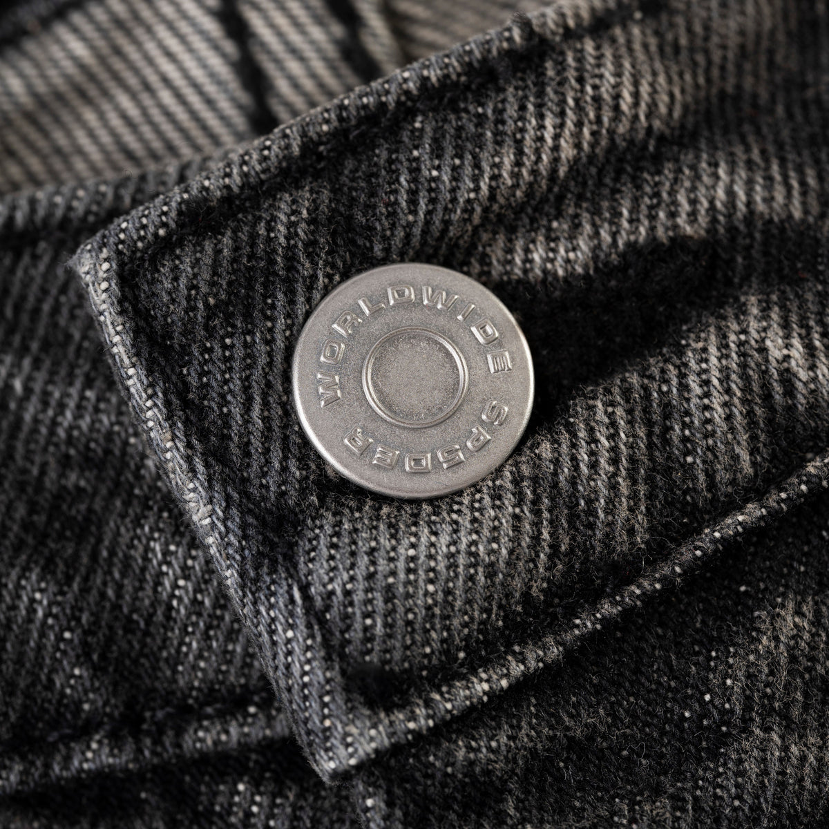 WEB STONE DENIM SHORT