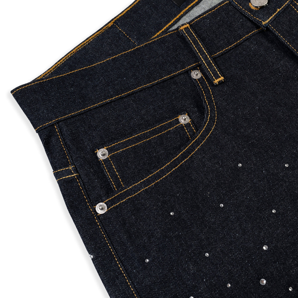 STAR DUST DENIM SHORT