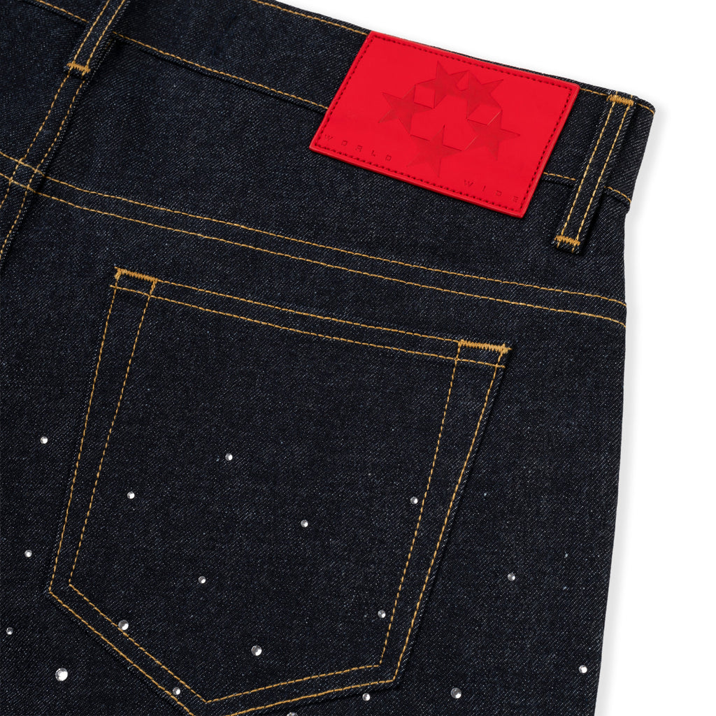 STAR DUST DENIM SHORT