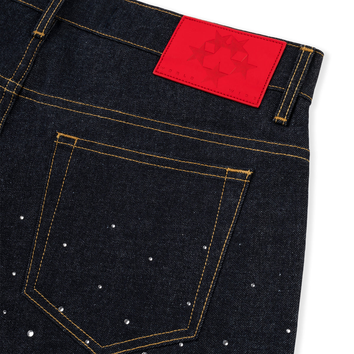 STAR DUST DENIM SHORT