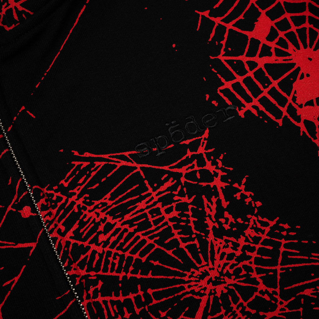 AOP WEB V2 ZIP UP HOODIE