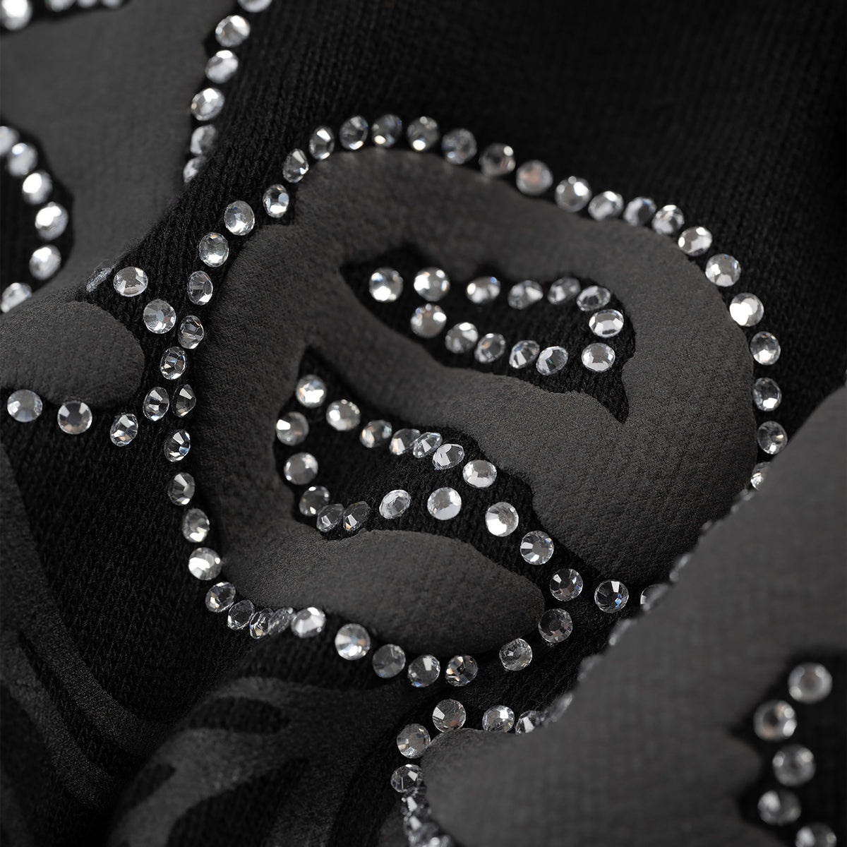 OG WEB V2 RHINESTONE ZIP UP