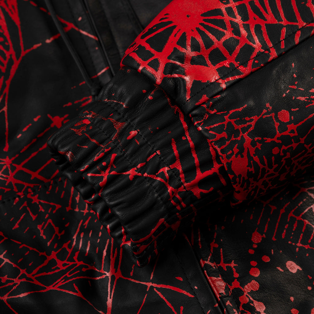 V2 WEB LEATHER JACKET