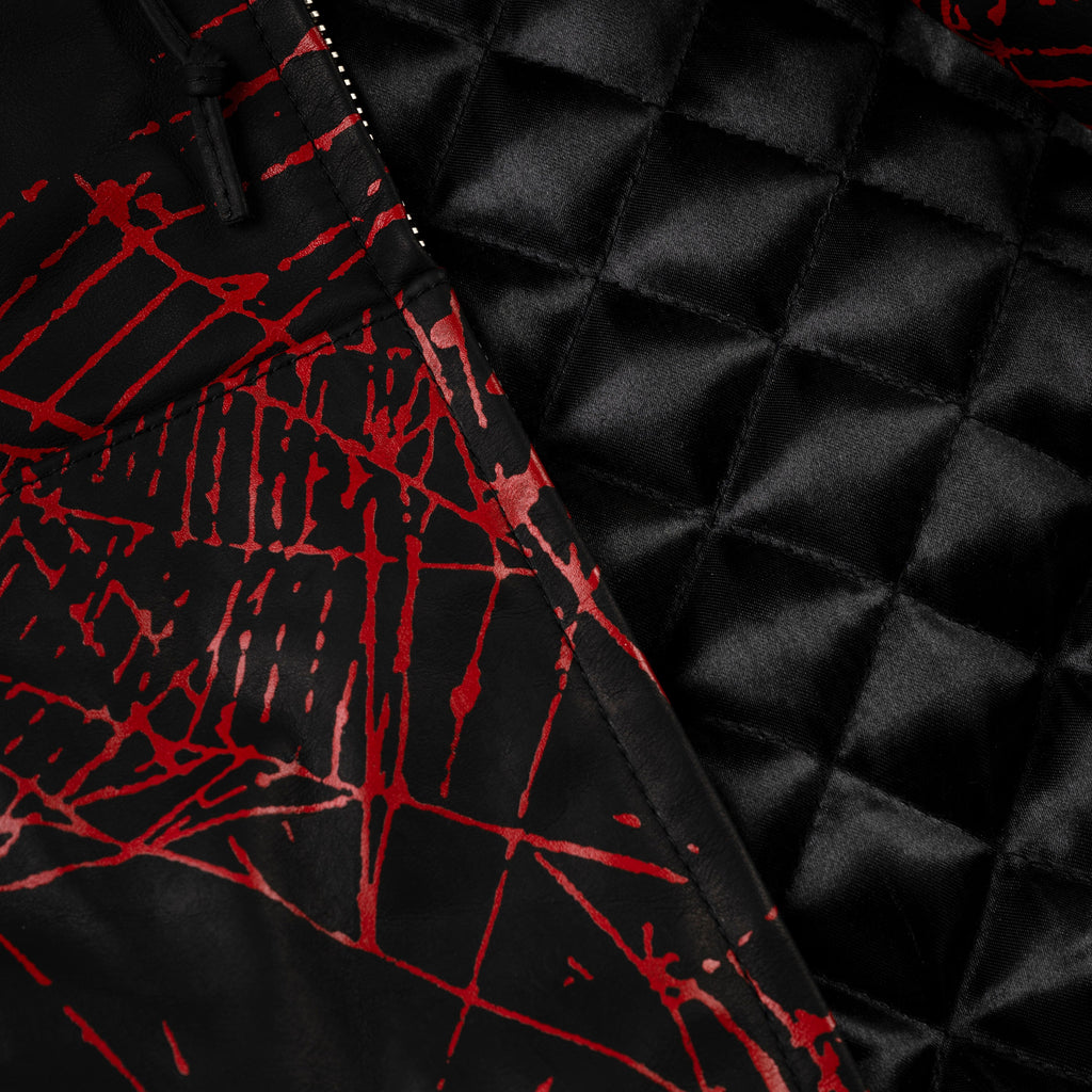 V2 WEB LEATHER JACKET