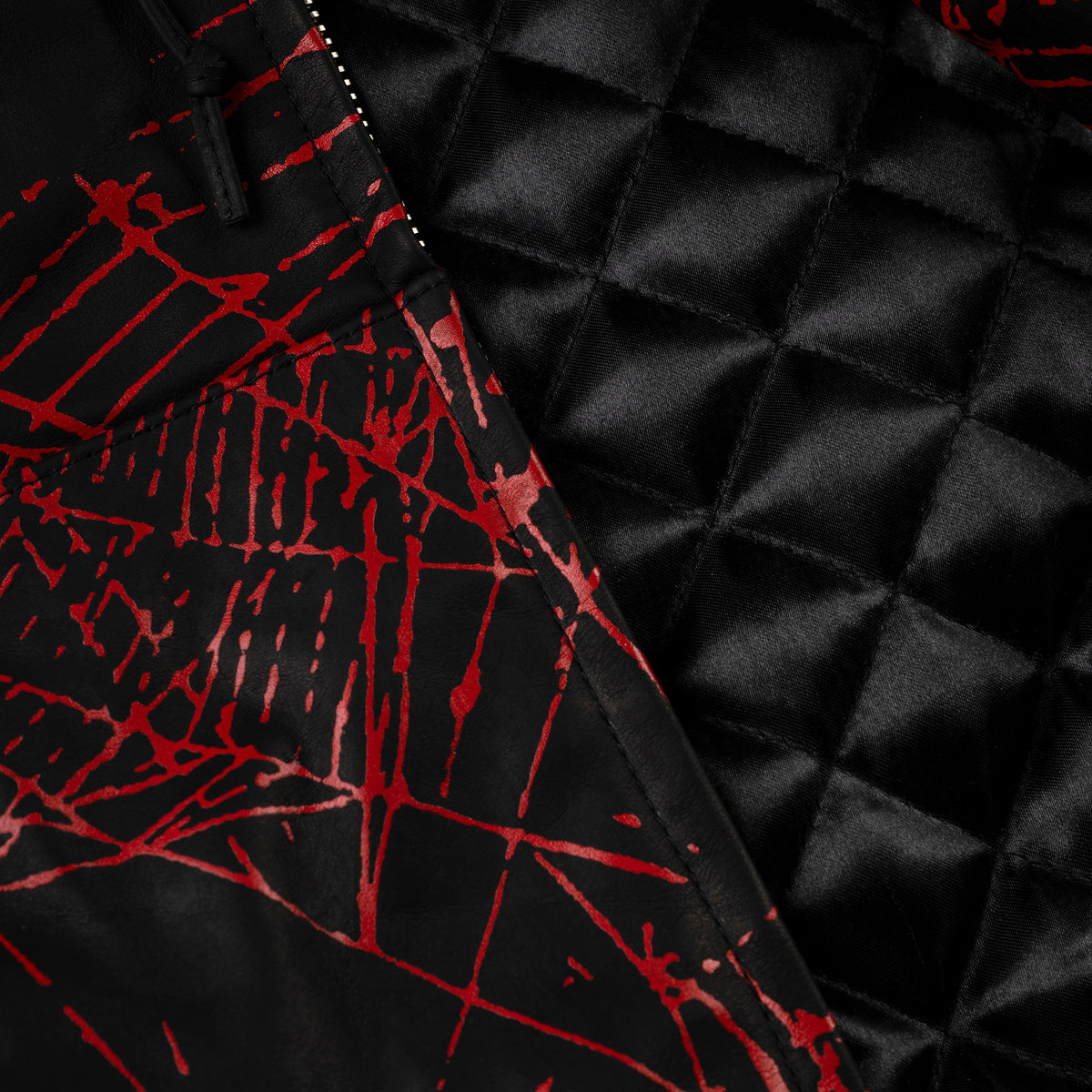 V2 WEB LEATHER JACKET