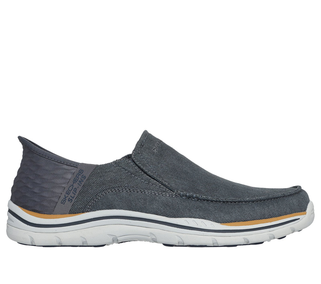 Skechers Slip-ins Relaxed Fit: Expected - Cayson, CHARCOAL