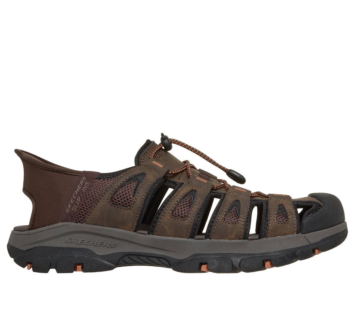 Skechers Slip-ins RF: Tresmen - Norvick, CHOCOLATE