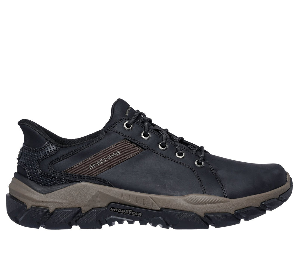 Skechers Slip-ins Relaxed Fit: Santoro - Rowdy, BLACK