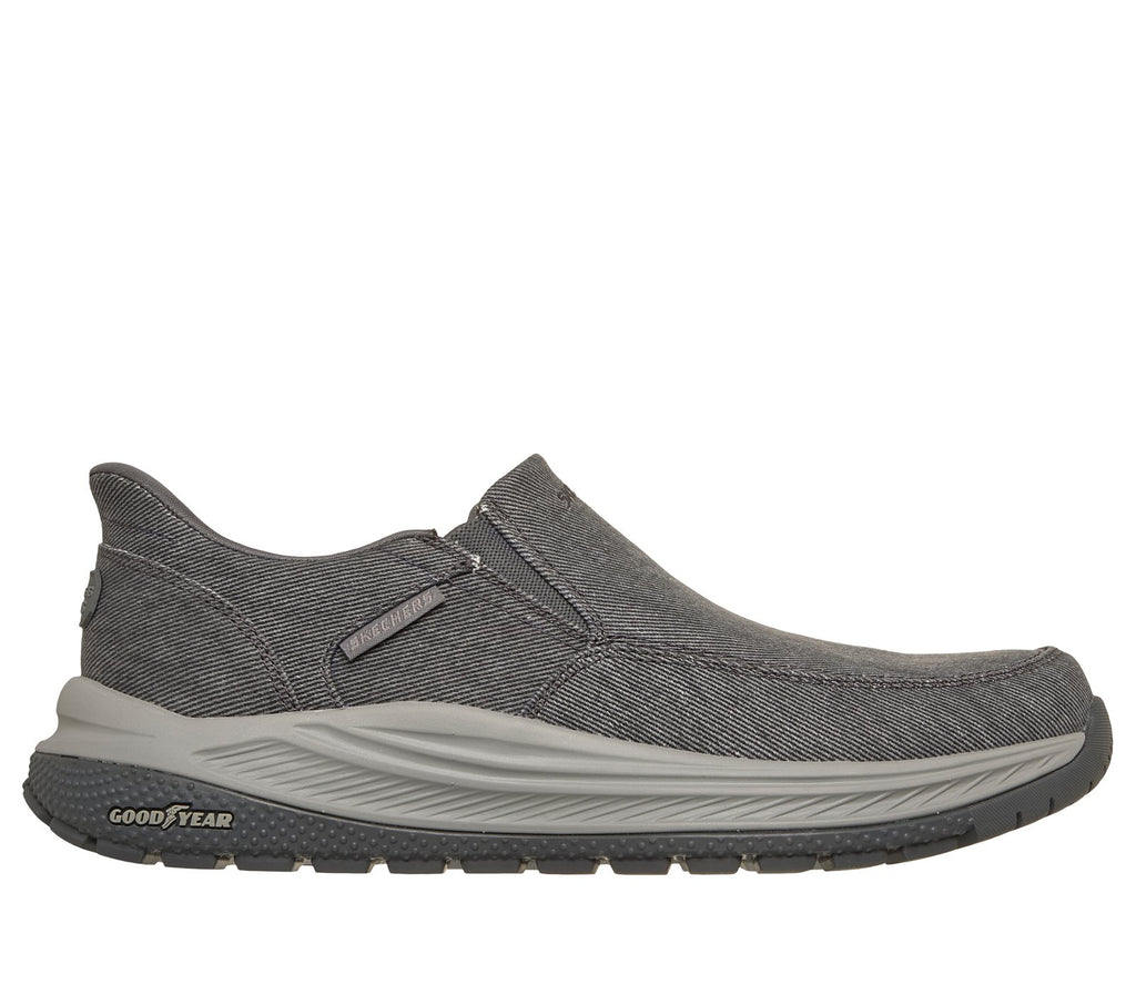 Skechers Slip-ins Relaxed Fit: Meroe - Dayton, CHARCOAL