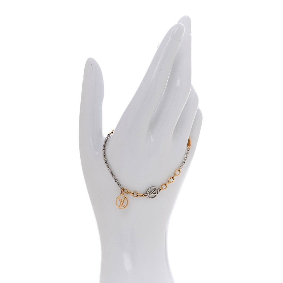 Logomania Bracelet Silver Gold