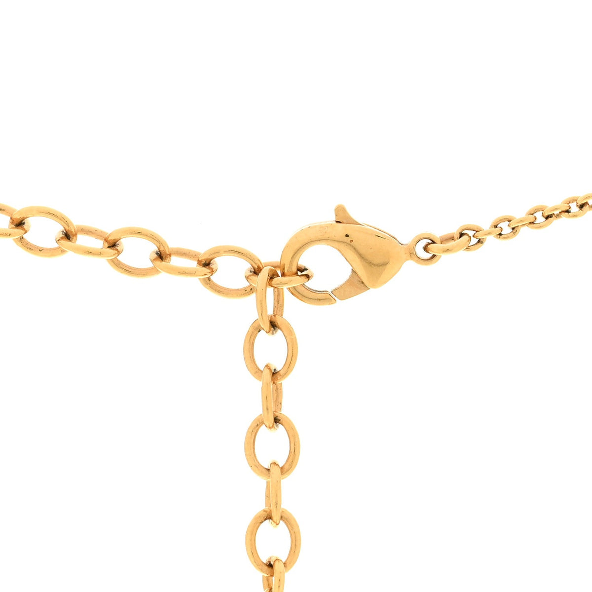 Metal GO-14 Necklace Gold