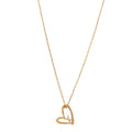 Metal Fall In Love Necklace