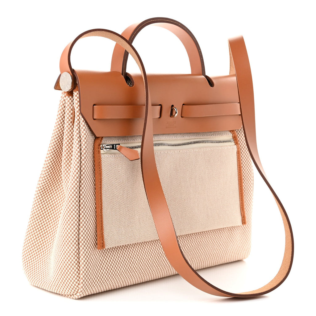 Vache Hunter Criss Viking Herbag Zip Retourne 31 PM Ecru Beige Naturel