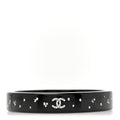 Resin Crystal CC Bangle Black