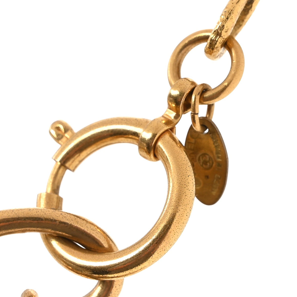 Loupe Magnifying Glass Necklace Gold