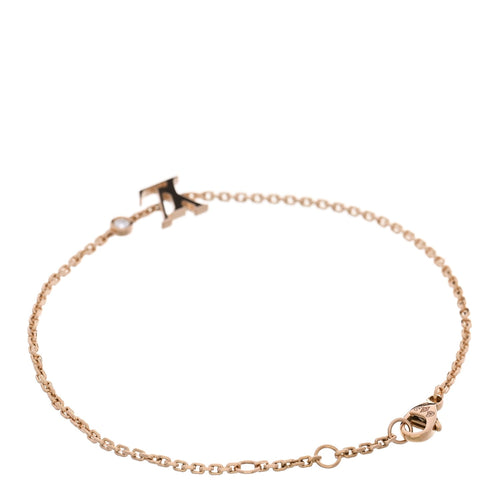 18K Pink Gold Diamond Idylle Blossom LV Bracelet
